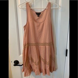 Salmon tunic top